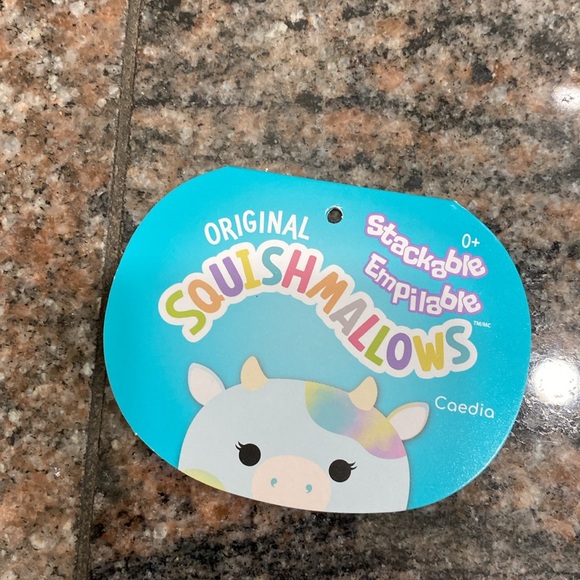 Squishmallows Caedia Cow Stackable 12” - Picture 4 of 5